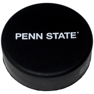 stress ball hockey puck with Penn State
